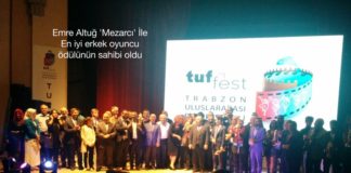 Trabzon Uluslararası Film Festivali Ödülleri Verildi