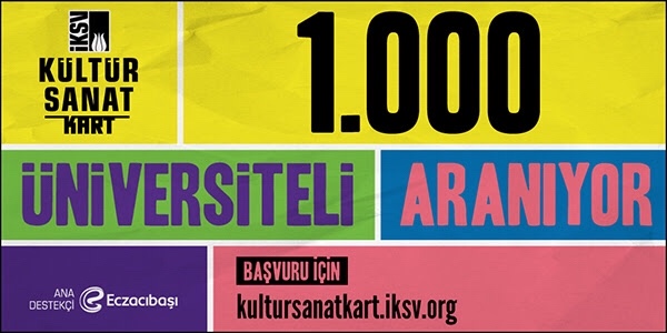 İKSV 1000 Üniversiteliye 250 TL değerinde Kültür Sanat Kart hediye ediyor