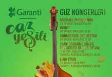 Garanti Caz Yeşili,yeni konserler ile sonbahara renk katıyor…
