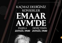 Emaar AVM’de bu hafta sonu müzik ziyafeti …