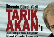 TARIK AKAN ETKİNLİKLERİ
