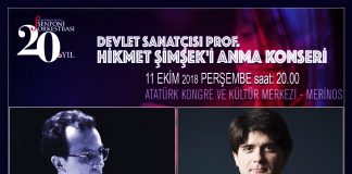 BBDSO Prof. Hikmet Şimşek Anısına Sahnede