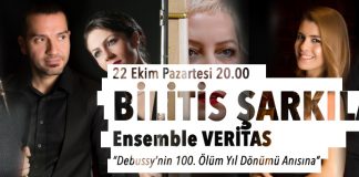 Süreyya Operası’nda ‘Bilitis Şarkıları’ Söylenecek