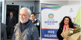 Şener Şen ve Perran Kutman Malatya Film Festivali’nde