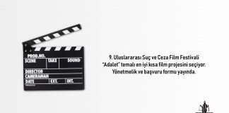 9. Uluslararası suç ve Ceza Film Festivali Yarışmasında; Adalet Temalı Kısa Film Senaryo Yarışması