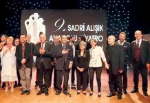 Sadri Alışık Anadolu Tiyatro Oyuncu Ödülleri verildi