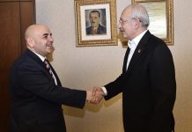 Nedim Saban Kemal Kılıçdaroğlu ile Görüşerek Tiyatroların Sorunlarını Paylaştı