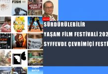 Sürdürülebilir Yaşam Film Festivali 2020 Seçkisi Belli Oldu
