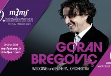 Balkan müziğinin efsane ismi Goran Bregoviç Mersin’de.