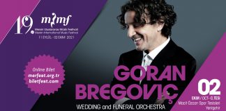 Balkan müziğinin efsane ismi Goran Bregoviç Mersin’de.
