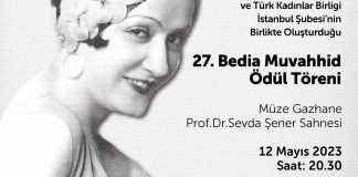 “27. BEDİA MUVAHHİD ÖDÜLÜ” IRMAK ÖRNEK VE YAĞMUR DAMCIOĞLU NAMAK’A VERİLİYOR