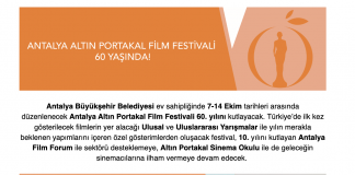 60. ANTALYA FİLM FESTİVALİ (07 – 14 Ekim 2023)