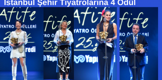 25. YAPI KREDİ AFİFE TİYATRO ÖDÜLLERİ’NDEN ŞEHİR TİYATROLARI’NA 4 ÖDÜL