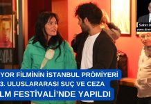 Yanıyor filminin İstanbul Prömiyeri Suç ve Ceza’da Yapıldı