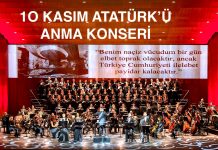Atatürk’ü Anma Konseri