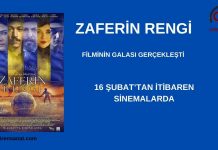 Zaferin Rengi Filminin Galası Gerçekleşti 16 Şubat 2024 Sinemalarda